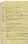 Moe Howard's 10pp. Handwritten Skit, With Shemp, Signed Multiple Times, Plus Writing on Verso of 2 Pages -- Stooges Pose as Drs. Kildare, Kinsey & Malone -- On 8'' x 12.5'' Ruled Paper -- Very Good